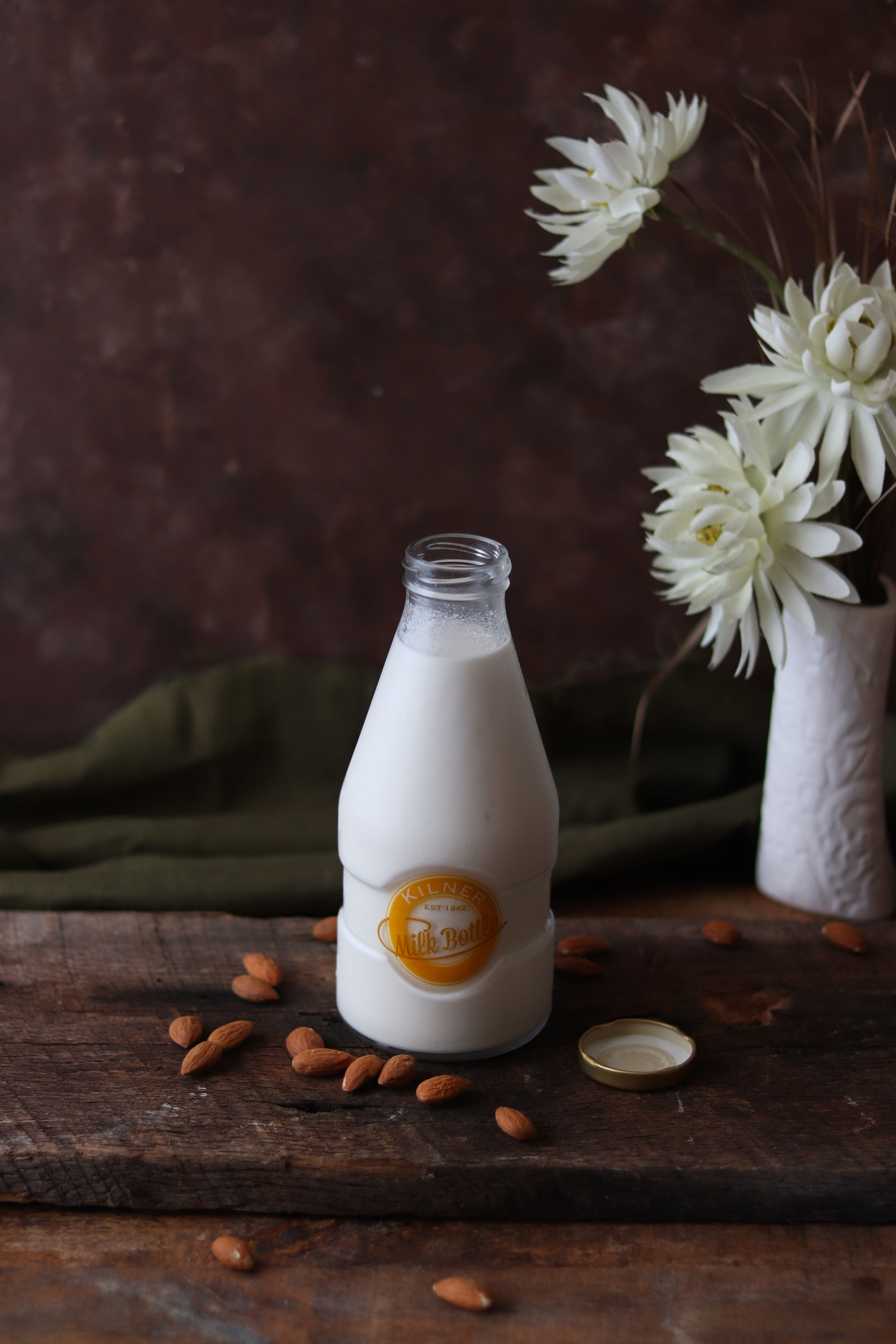 Homemade almond milk