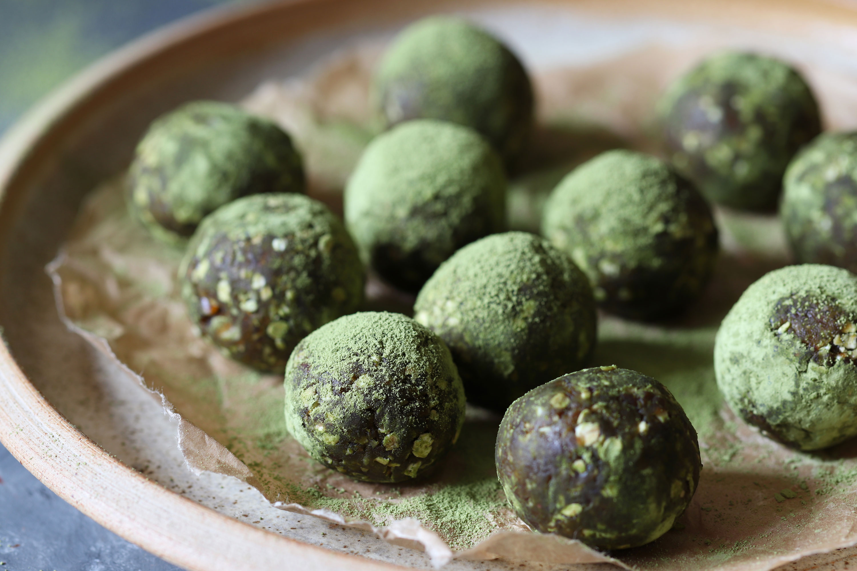 Matcha Raw Energy balls Recipe