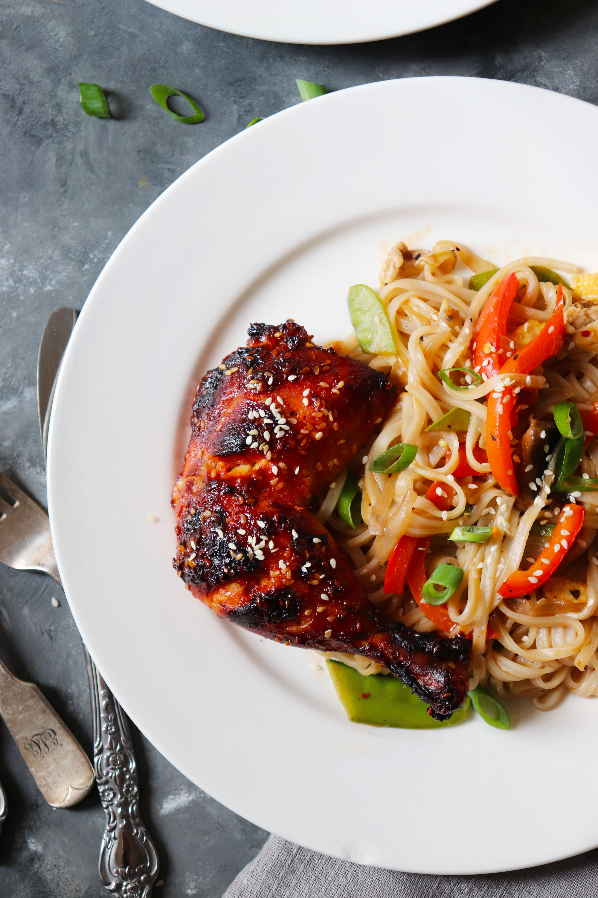 Sriracha and honey grilled chicken