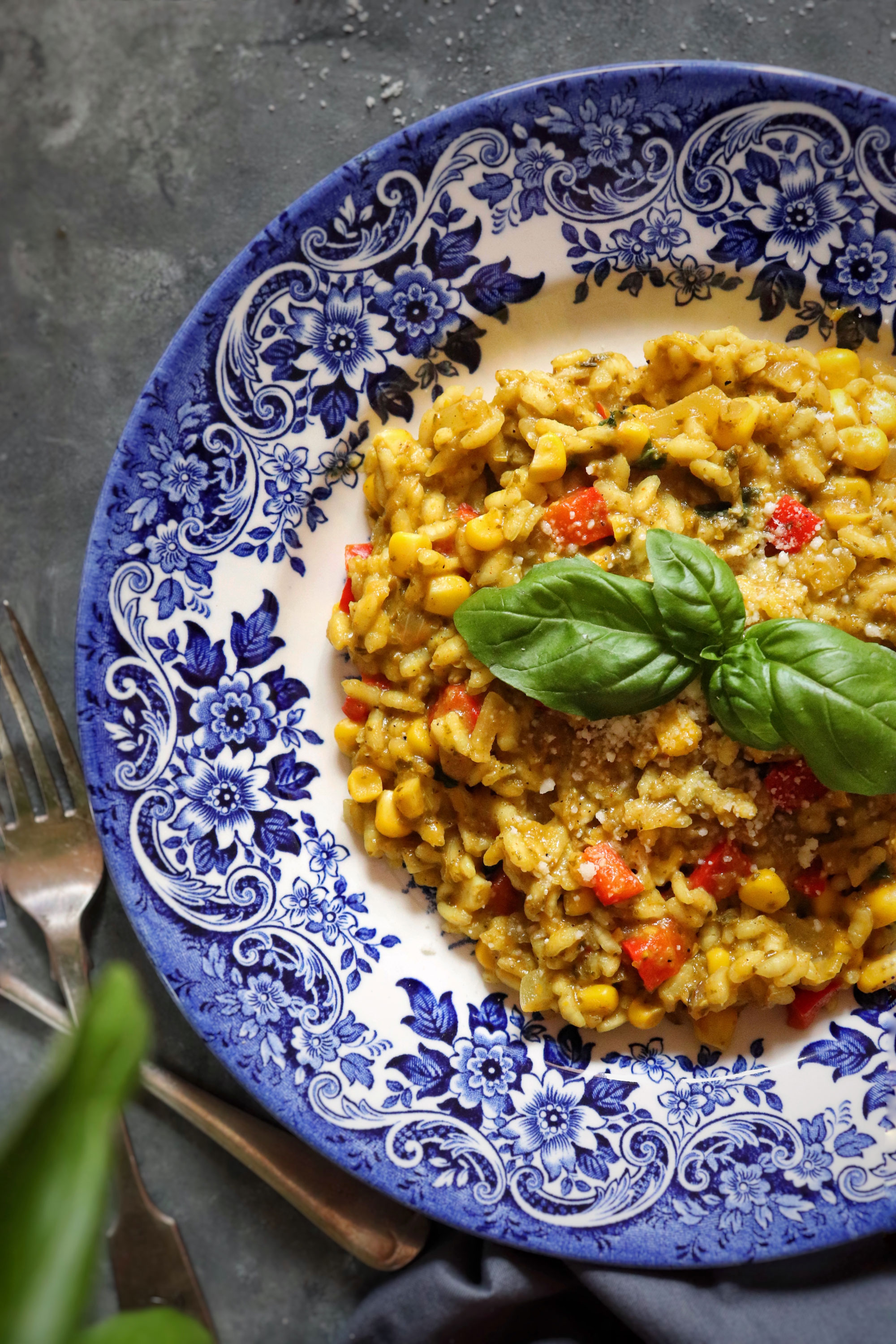 Super green risotto