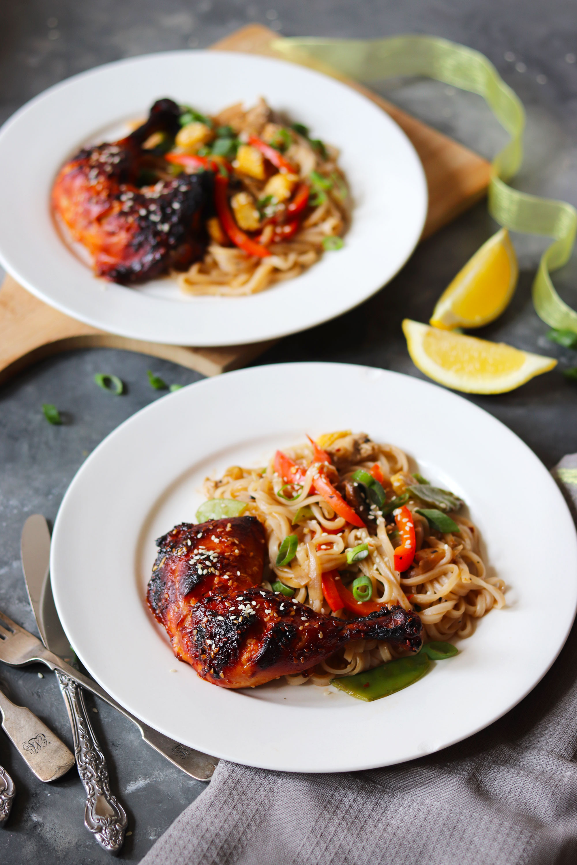 Sriracha and honey grilled chicken