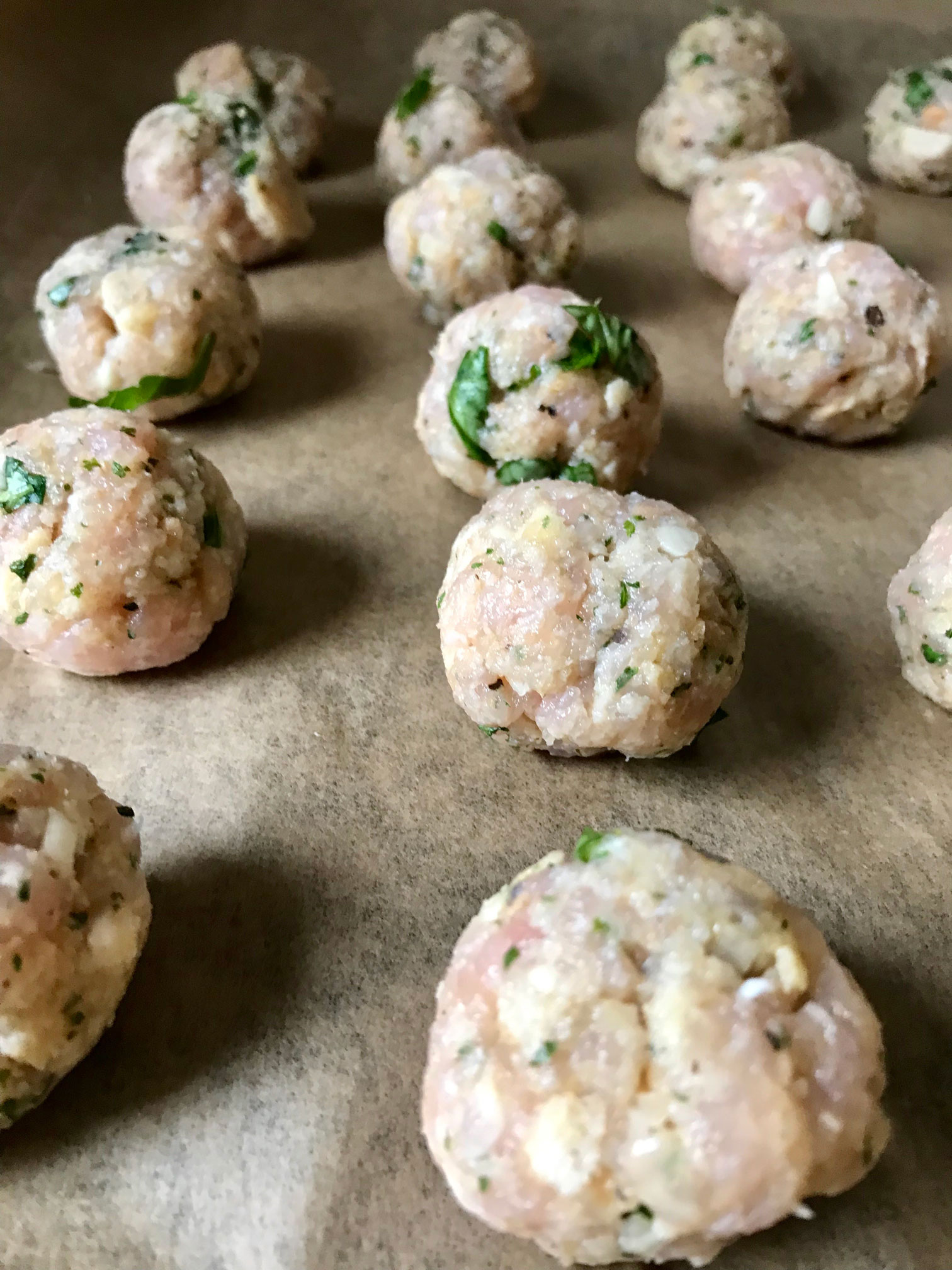 Italian wholewheat spaghetti turkey meatballs