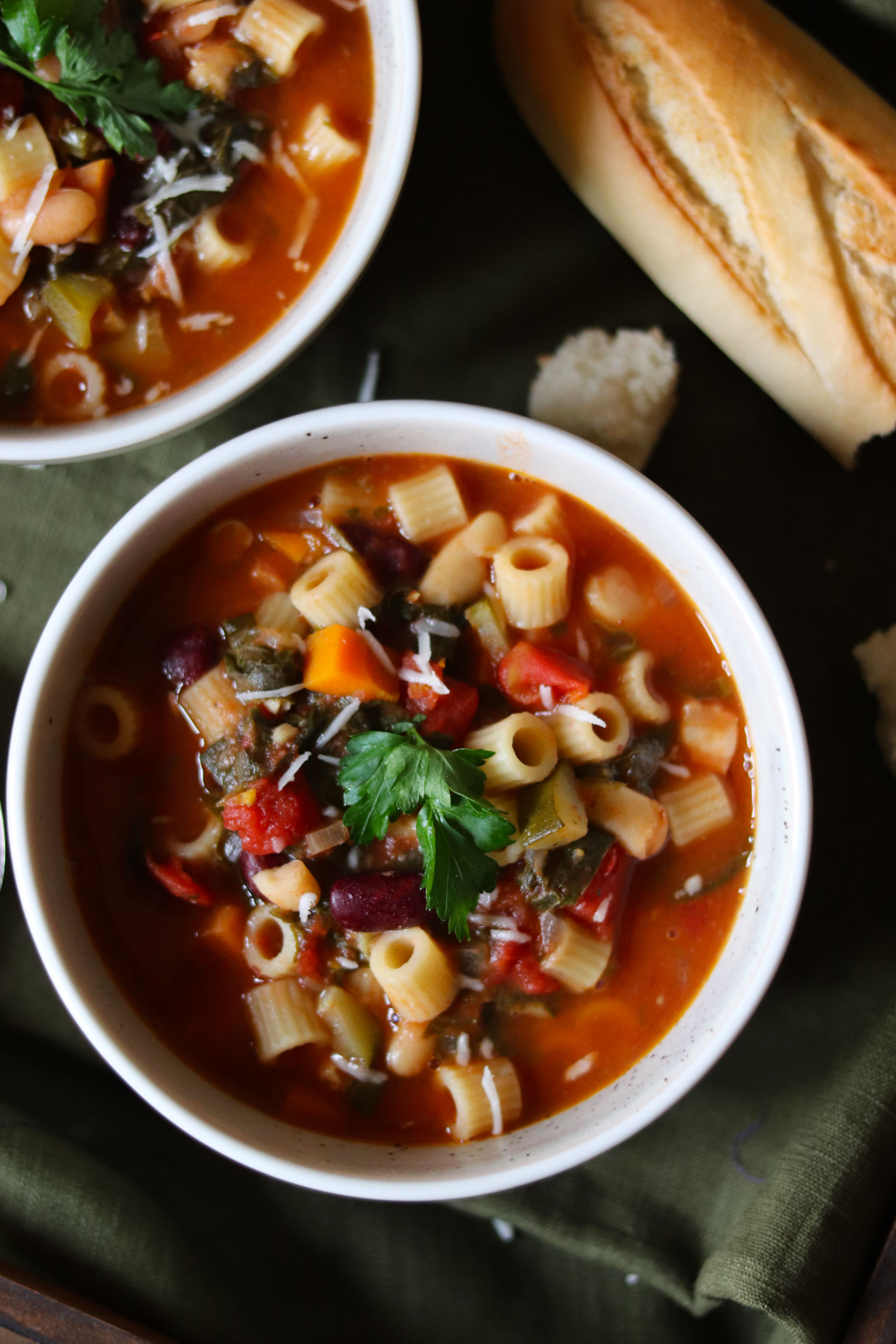 Italian Minestrone soup