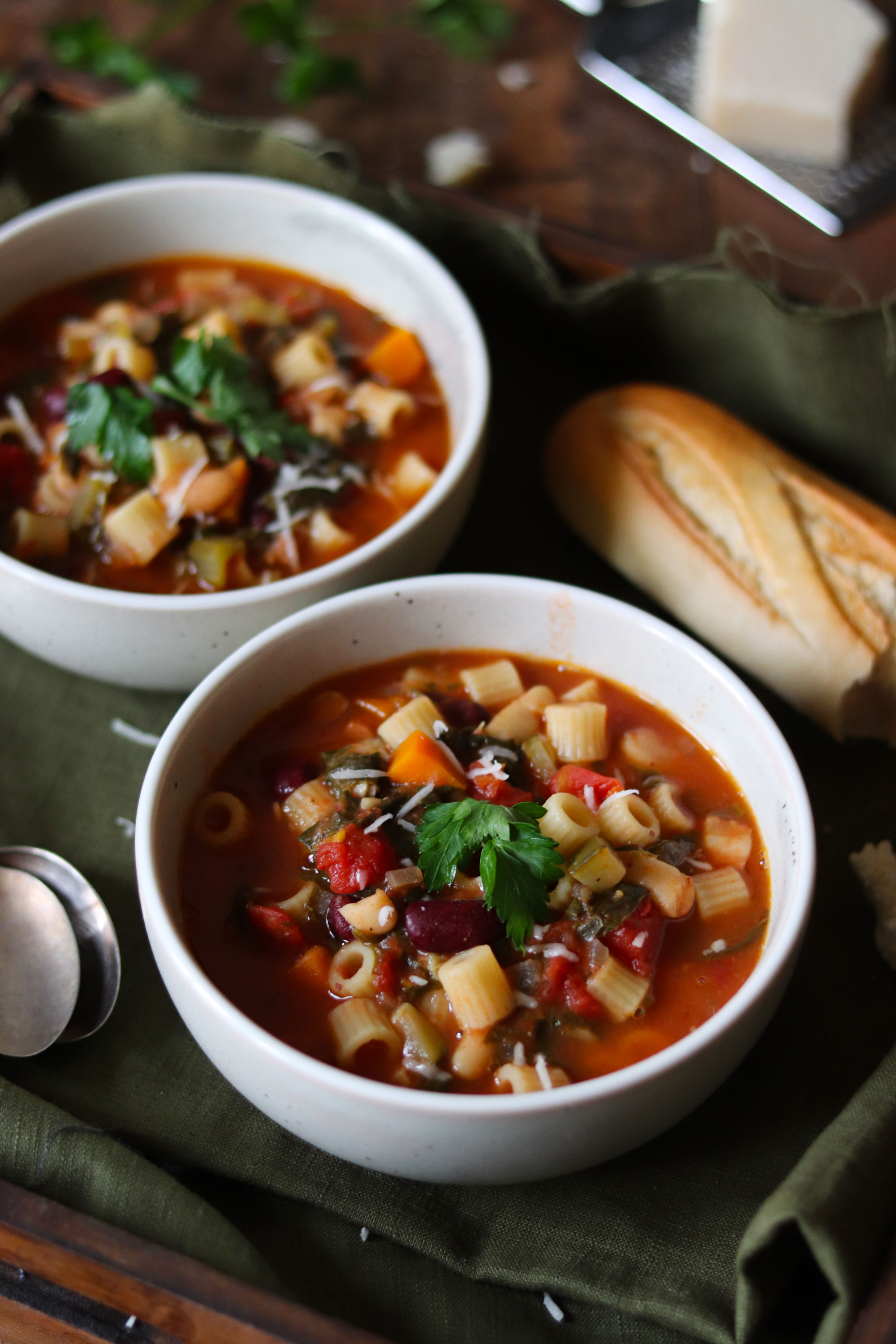 Italian Minestrone soup