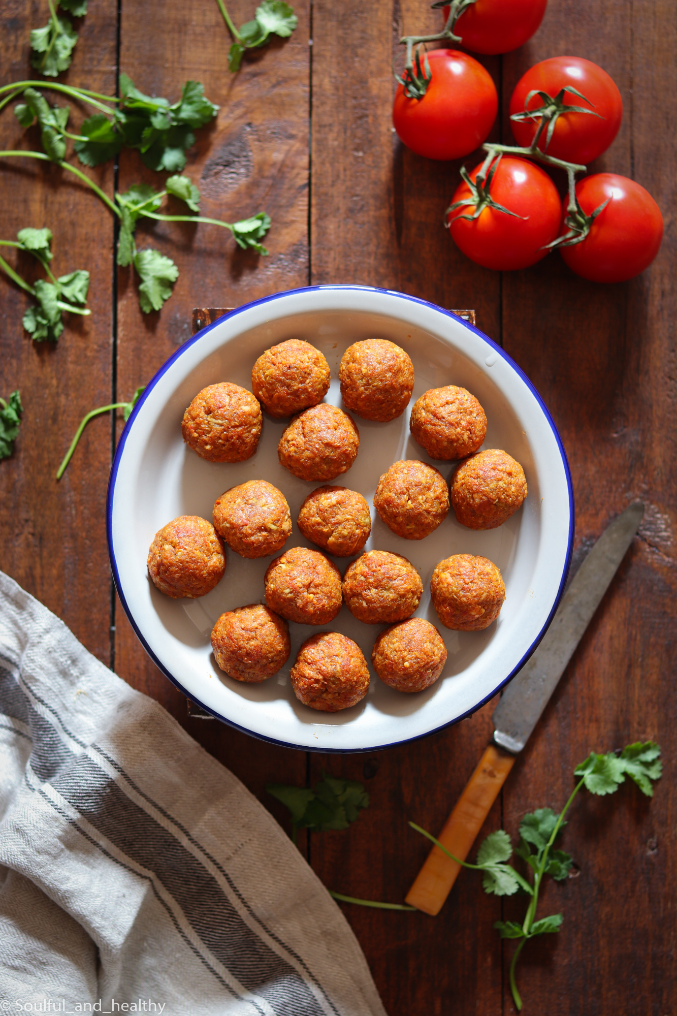 Masala Lamb meatballs in creamy sauce