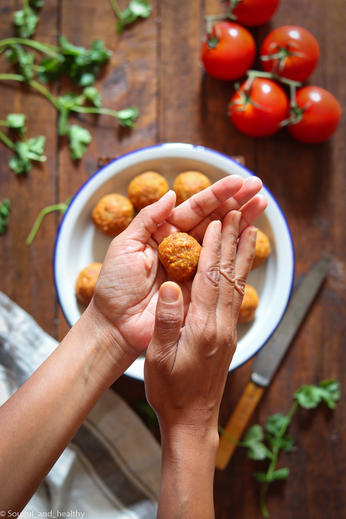 Masala Lamb meatballs in creamy sauce