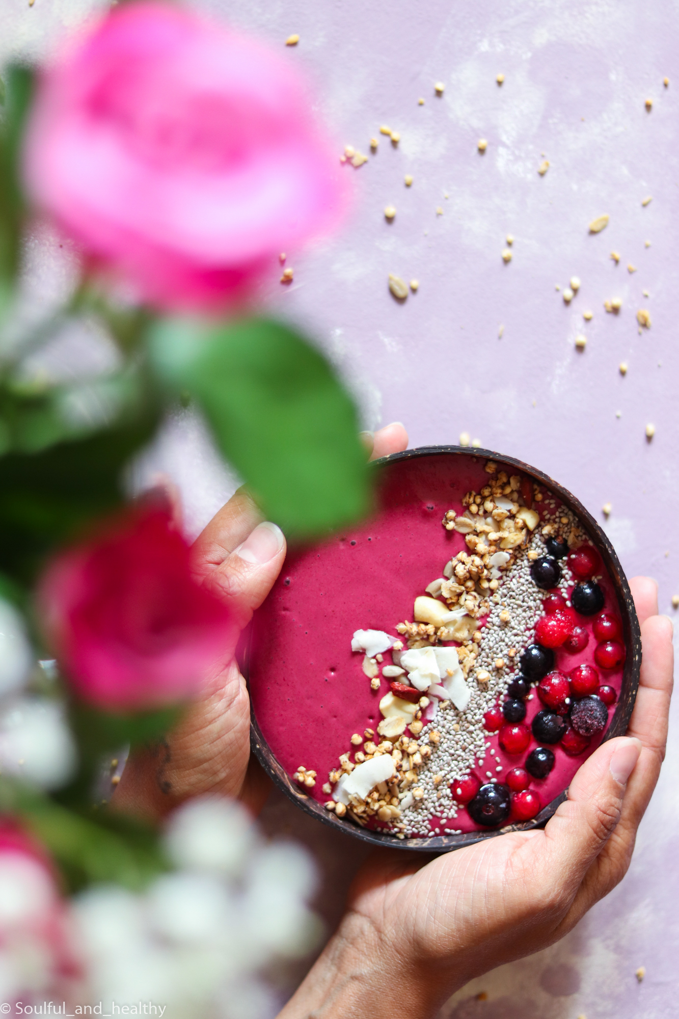 Beetroot Smoothie bowl