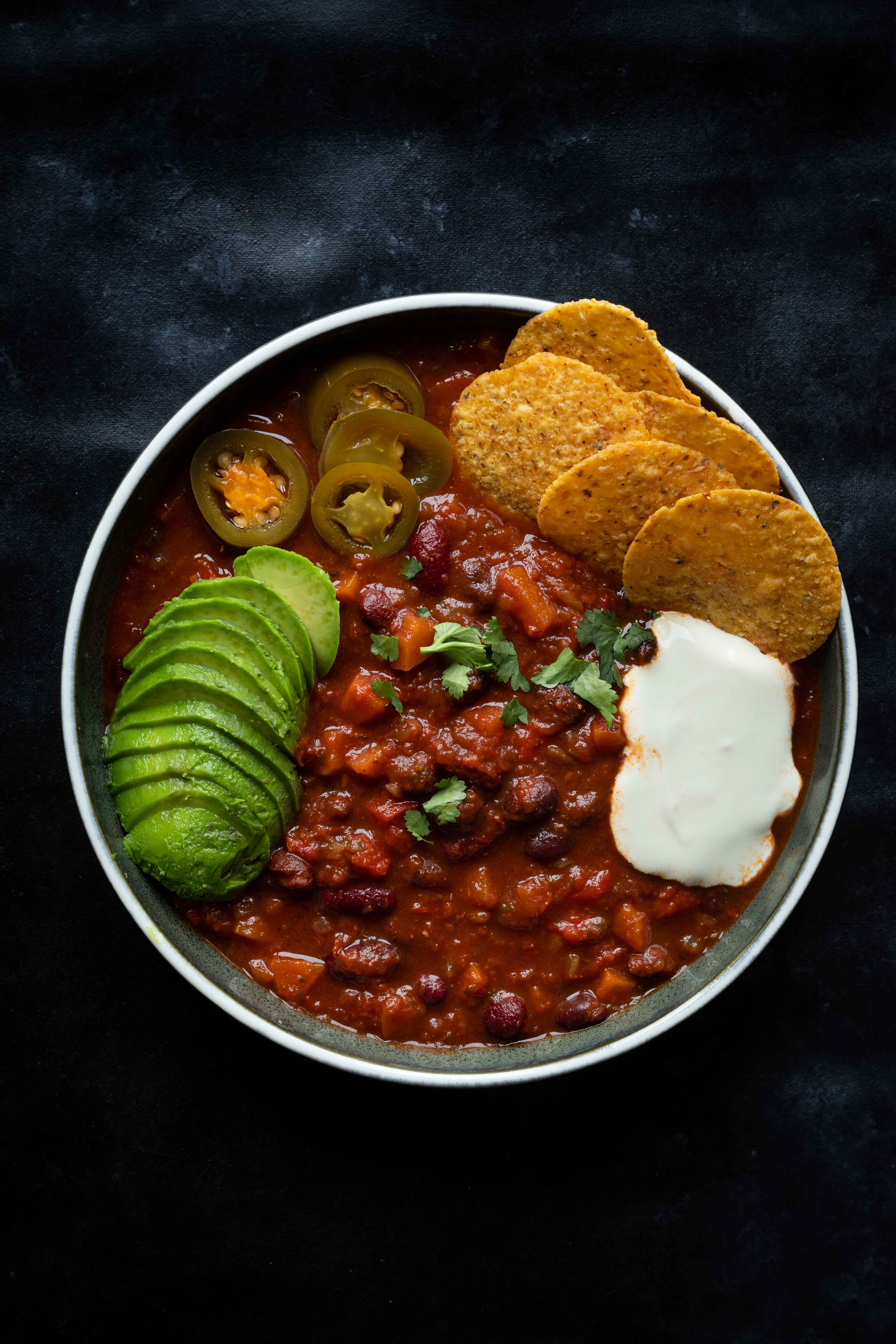 Slow cooker Veggie Chilli