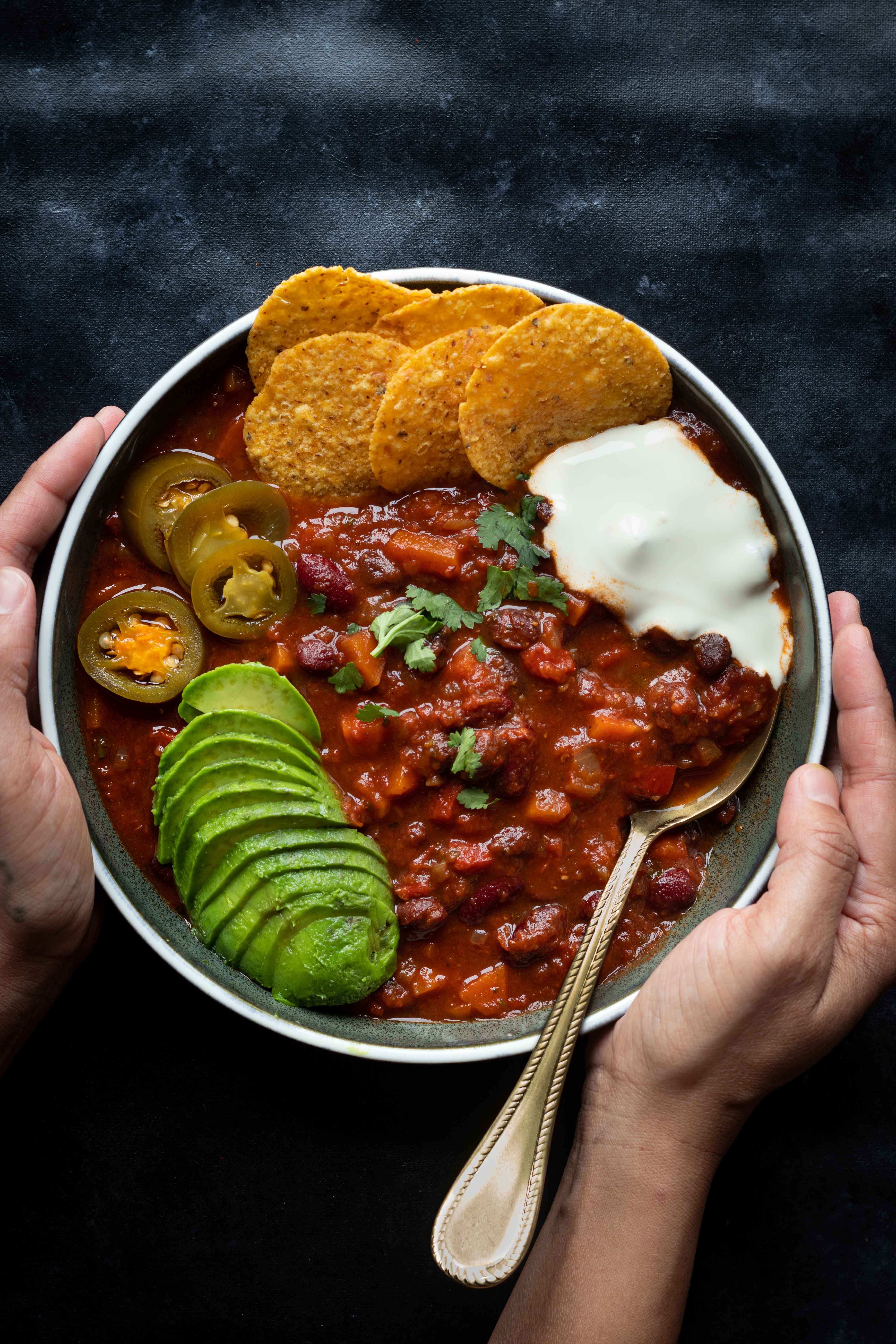 Slow cooker Veggie Chilli