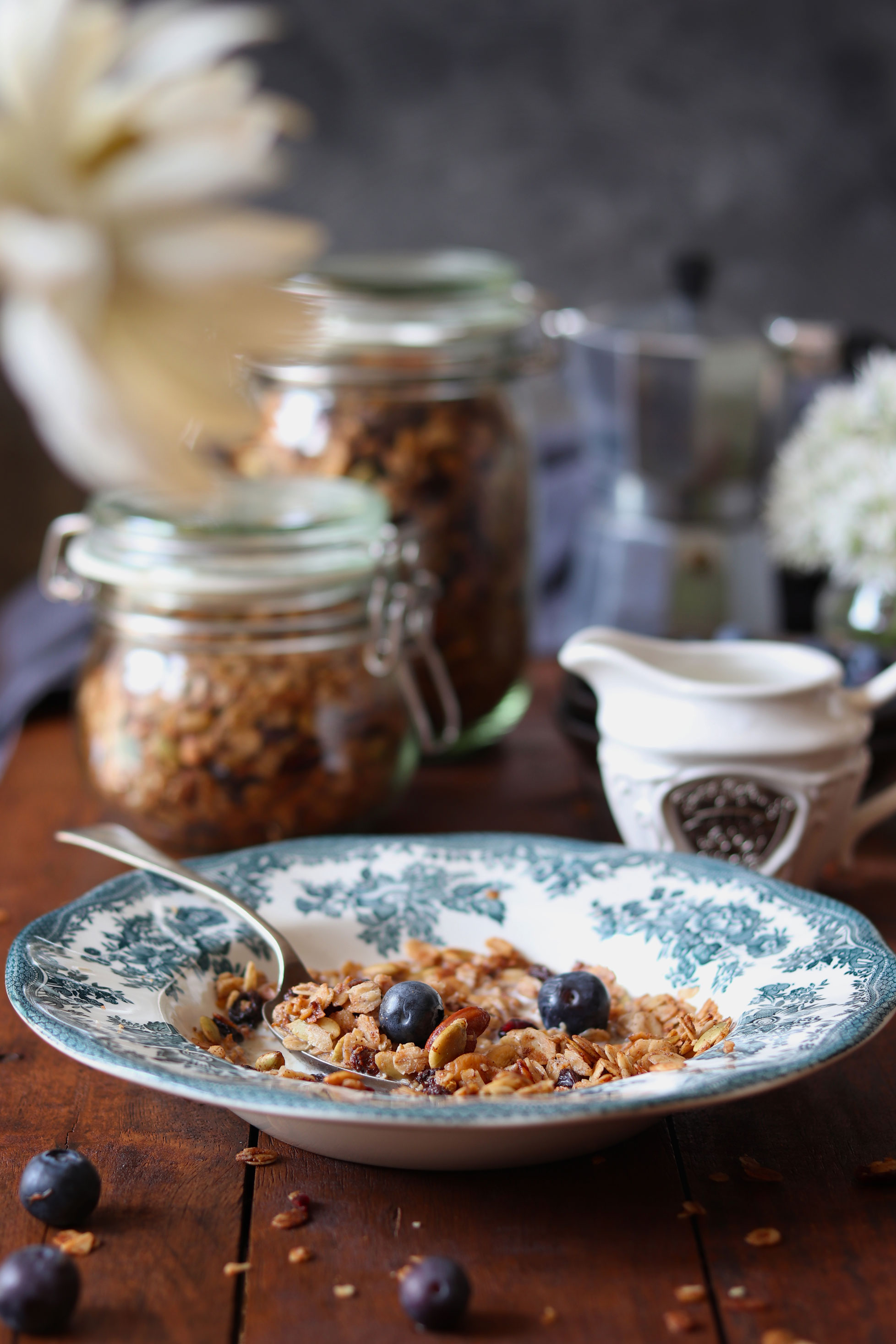 Honey cinnamon granola