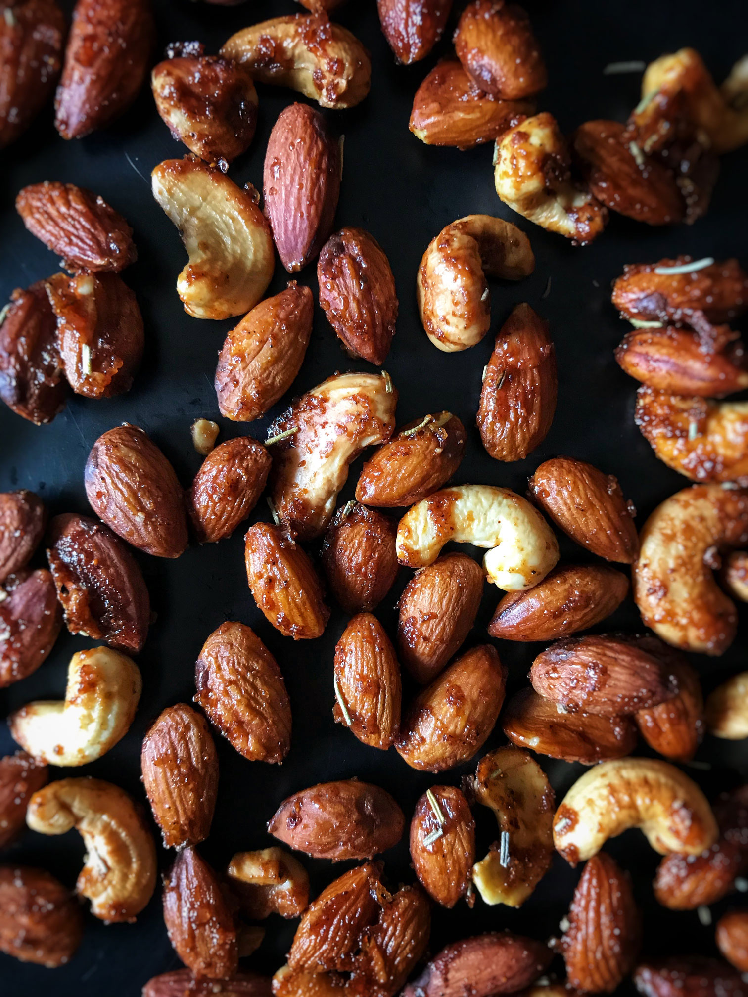 Cinnamon honey roasted nuts