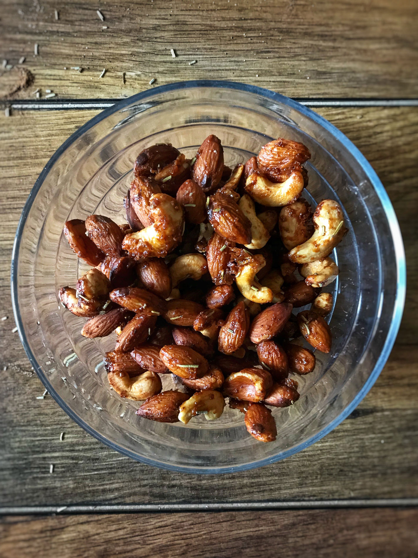 Cinnamon honey roasted nuts