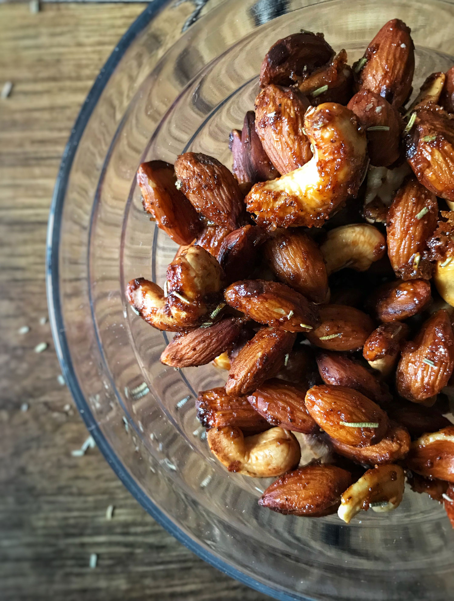 Cinnamon honey roasted nuts