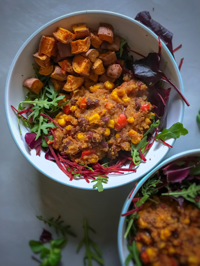 Mexican Amaranth Bowl