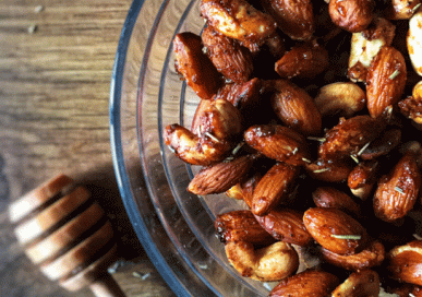 Cinnamon honey roasted nuts