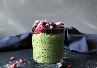 Matcha Chia Pudding