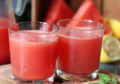 Watermelon juice (no sugar)