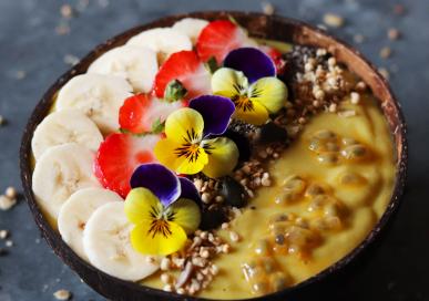 Tropical Mango smoothie bowl