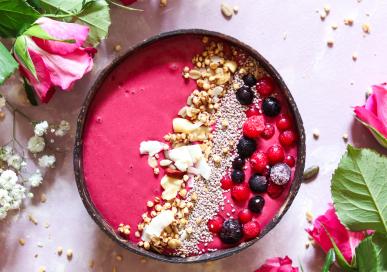 Beetroot Smoothie bowl