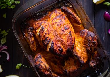 Tandoori chicken - whole chicken