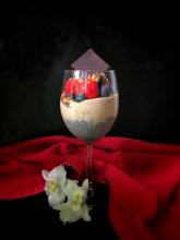 Chia pudding and banana and peanut butter nice cream | Soulful And Healthy