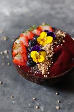 Wild Blueberries Nice Cream | Soulful And Healthy