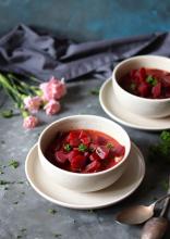Zupa Buraczkowa -Polish Beetroot soup | Soulful And Healthy