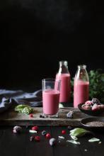 Mixed Berries smoothie | Soulful And Healthy