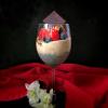 Chia pudding and banana and peanut butter nice cream