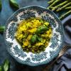 Asparagus risotto