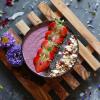 Very berry strawberry smoothie bowl