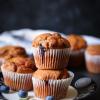 Mixed Berries and pistachios muffins