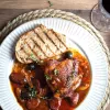 Spanish Inspired Chicken and Chorizo Bake