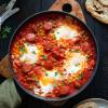 Baked eggs and chorizo - Spanish inspired Huevos a la Flamenca
